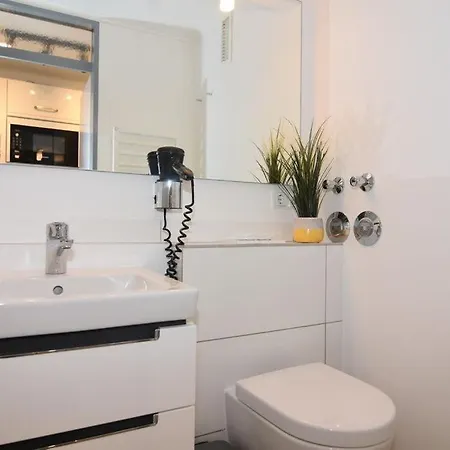 Apartmán Haus Am Meer, Whg 154, Landseite *